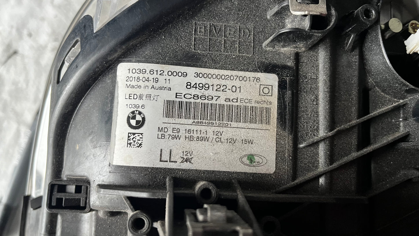 Ляв фар BMW 5 G30/G31