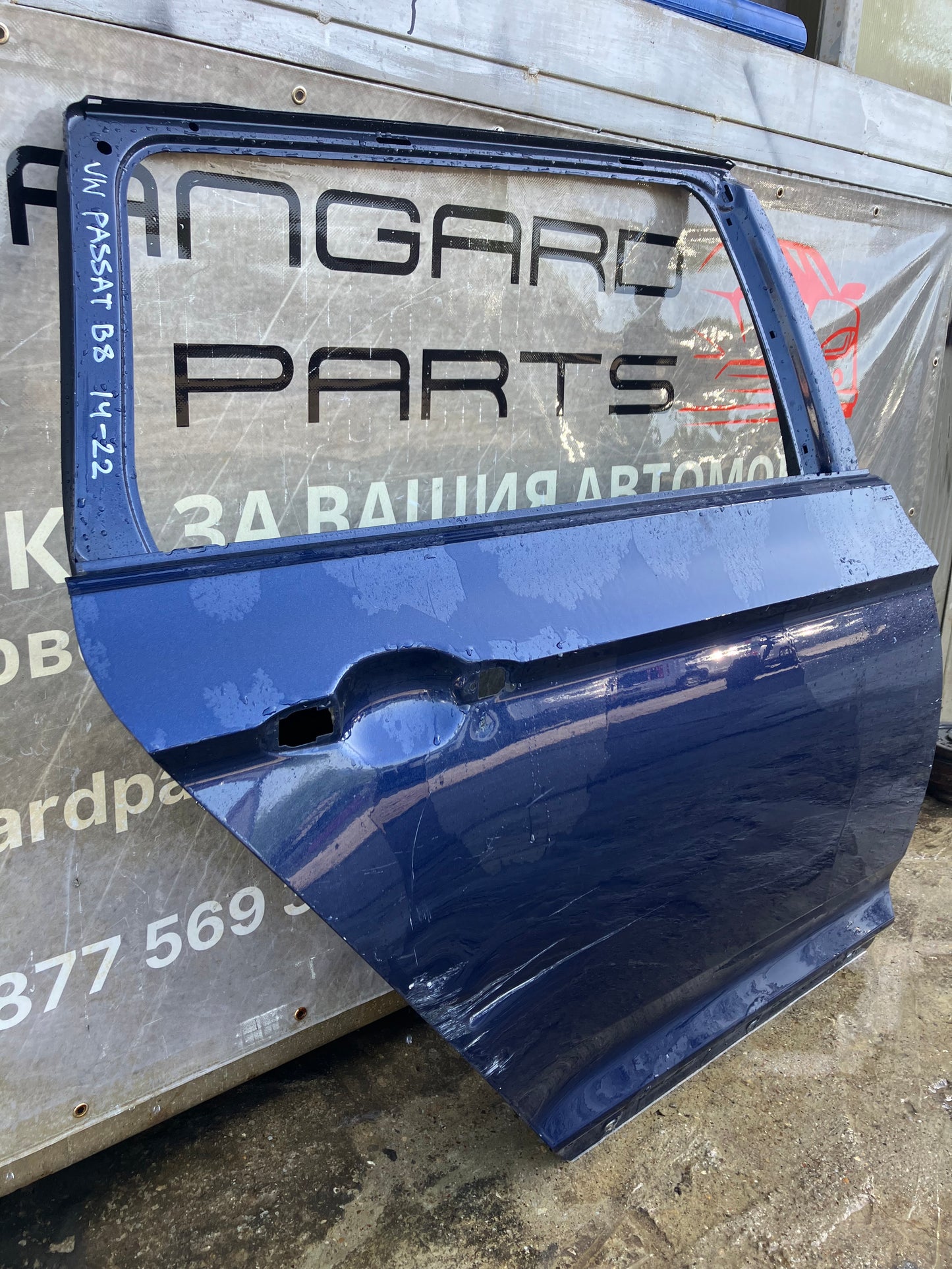 Задна дясна врата за VW Passat b8 14-22г.