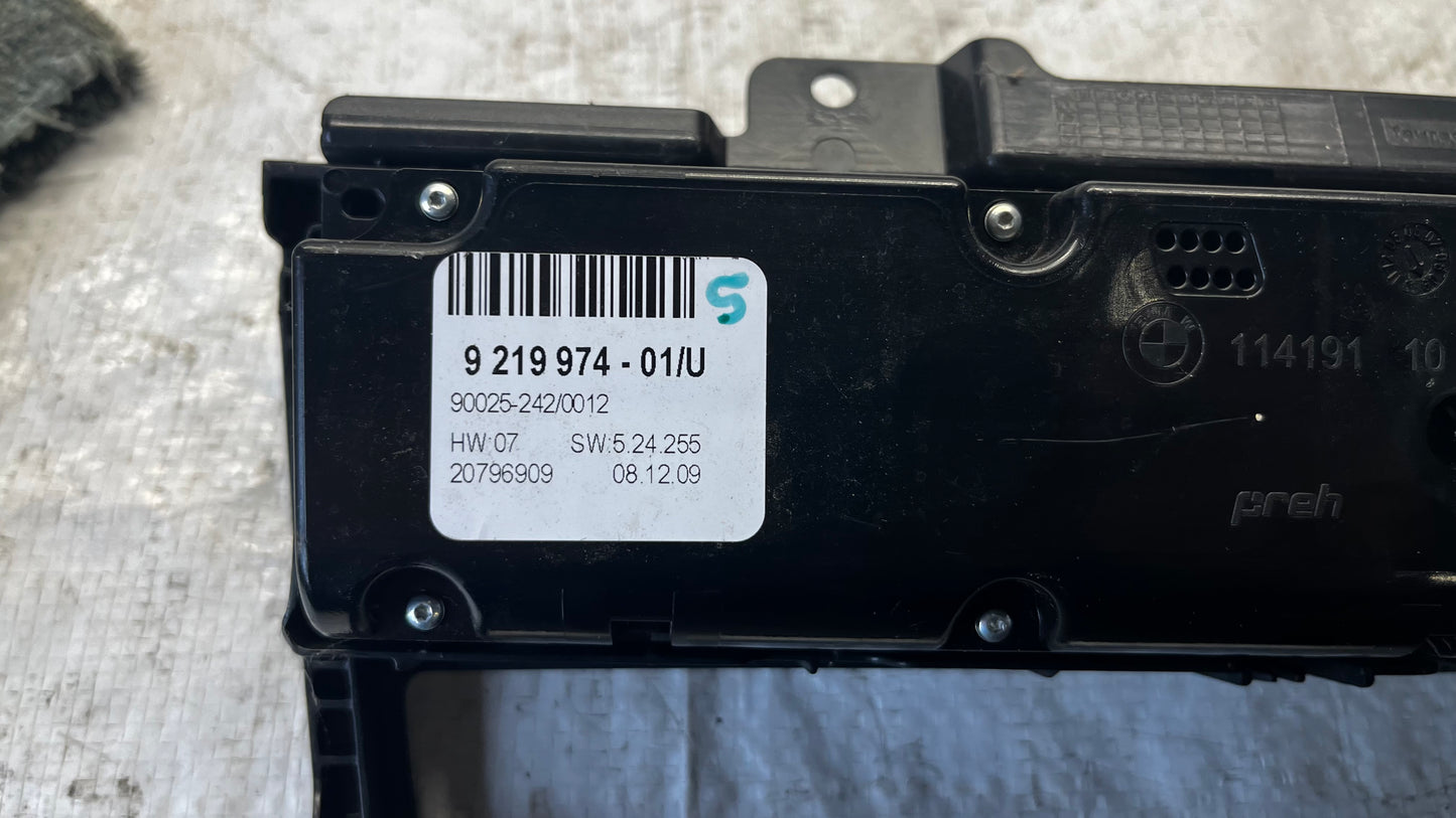 BMW X5 E70 панел климатроник