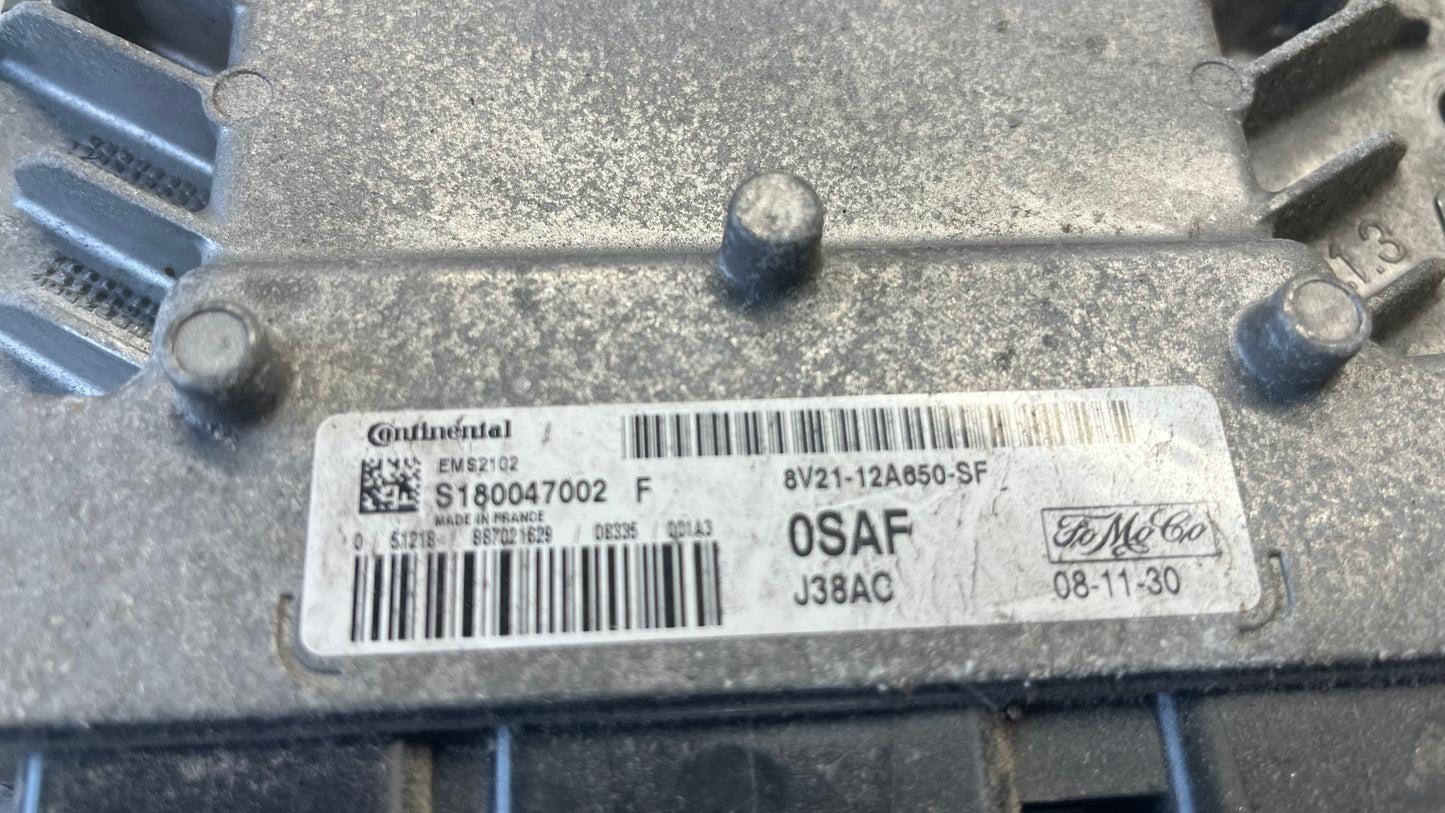 Ford Fiesta 7 2010 компютър