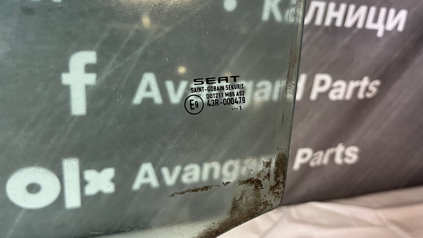 Предно ляво стъкло Seat Ibiza 4 2008-2017