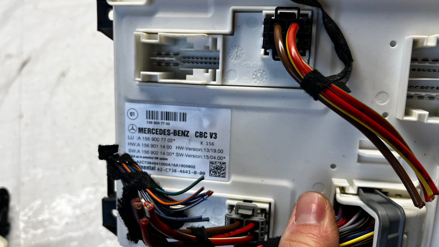 Mercedes GLA W156 модул управление SAM