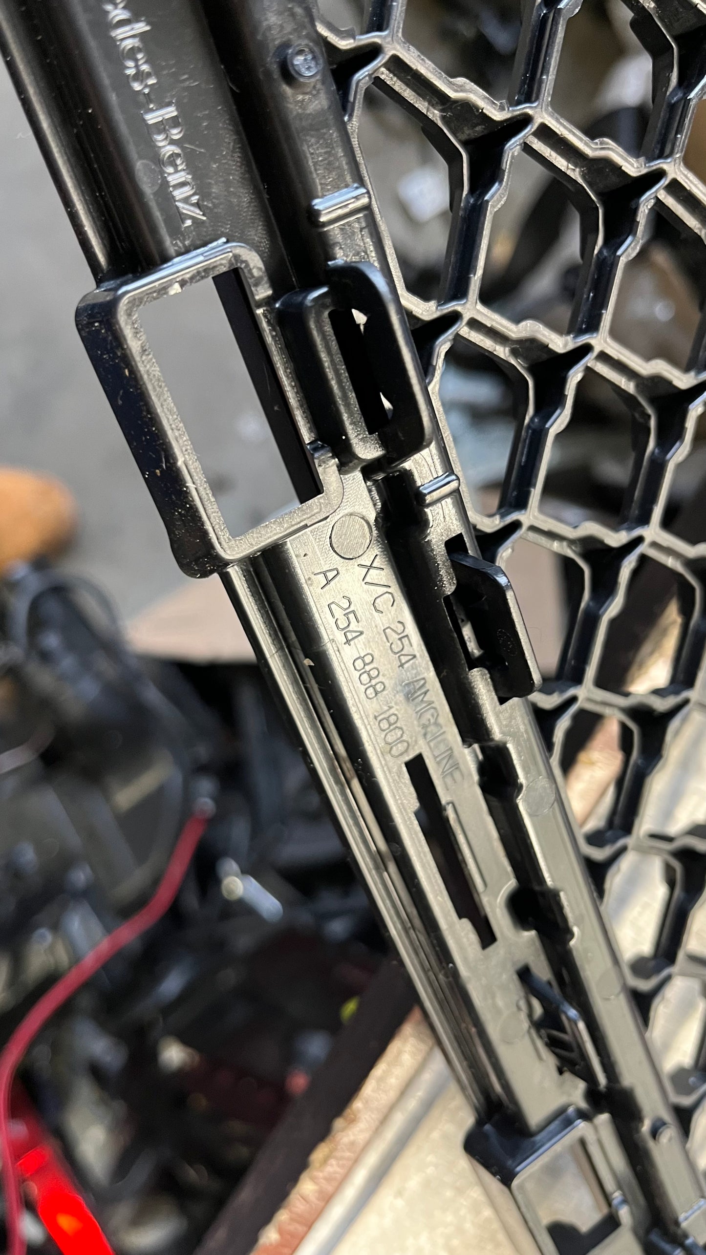 Mercedes GLC X254 AMG предна решетка