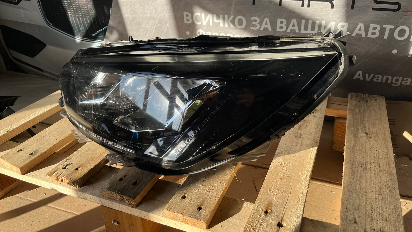 Ляв фар Peugeot 208 2 2019-