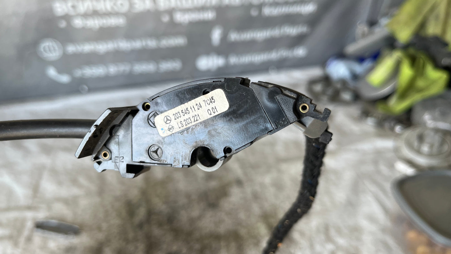 Mercedes W203 лостче темпомат