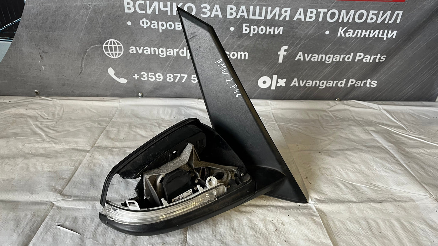 Дясно огледало без заден капак и стъкло BMW 2 F46 2014-2021