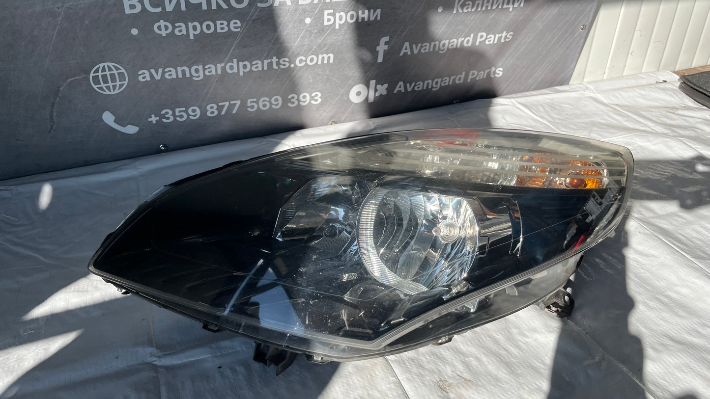 Ляв фар Renault Scenic 3 2009-