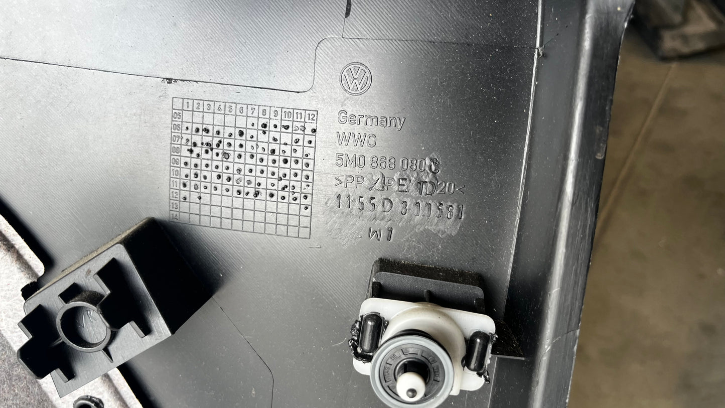 Volkswagen Golf 6 Plus кора задна дясна врата