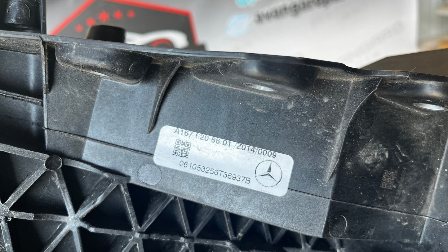 Mercedes GLE W167 захват на радиатор