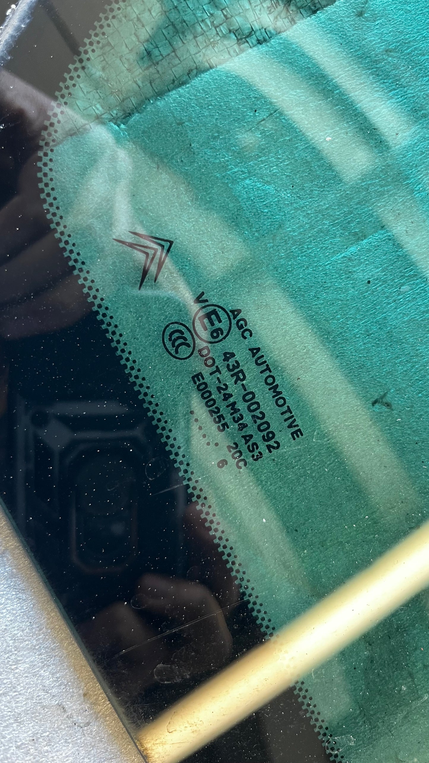 Citroen C5 задно ляво стъкло
