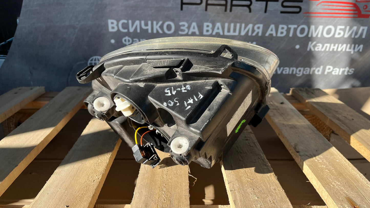 Ляв фар Fiat 500
