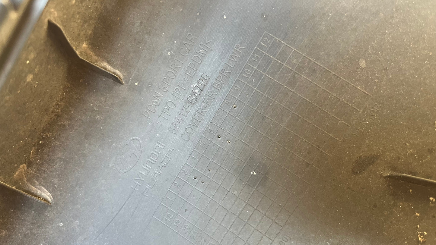 Hyundai i30 N дифузьор