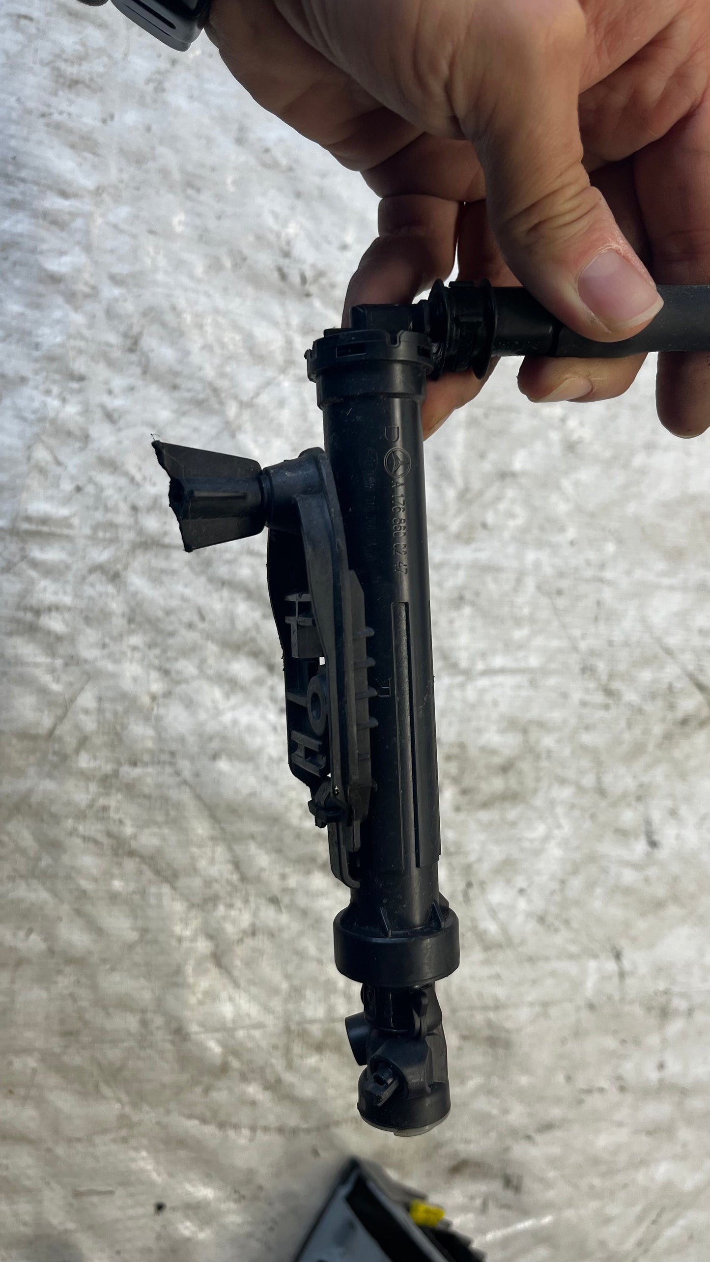 Mercedes A W176 пръскачка на фарове