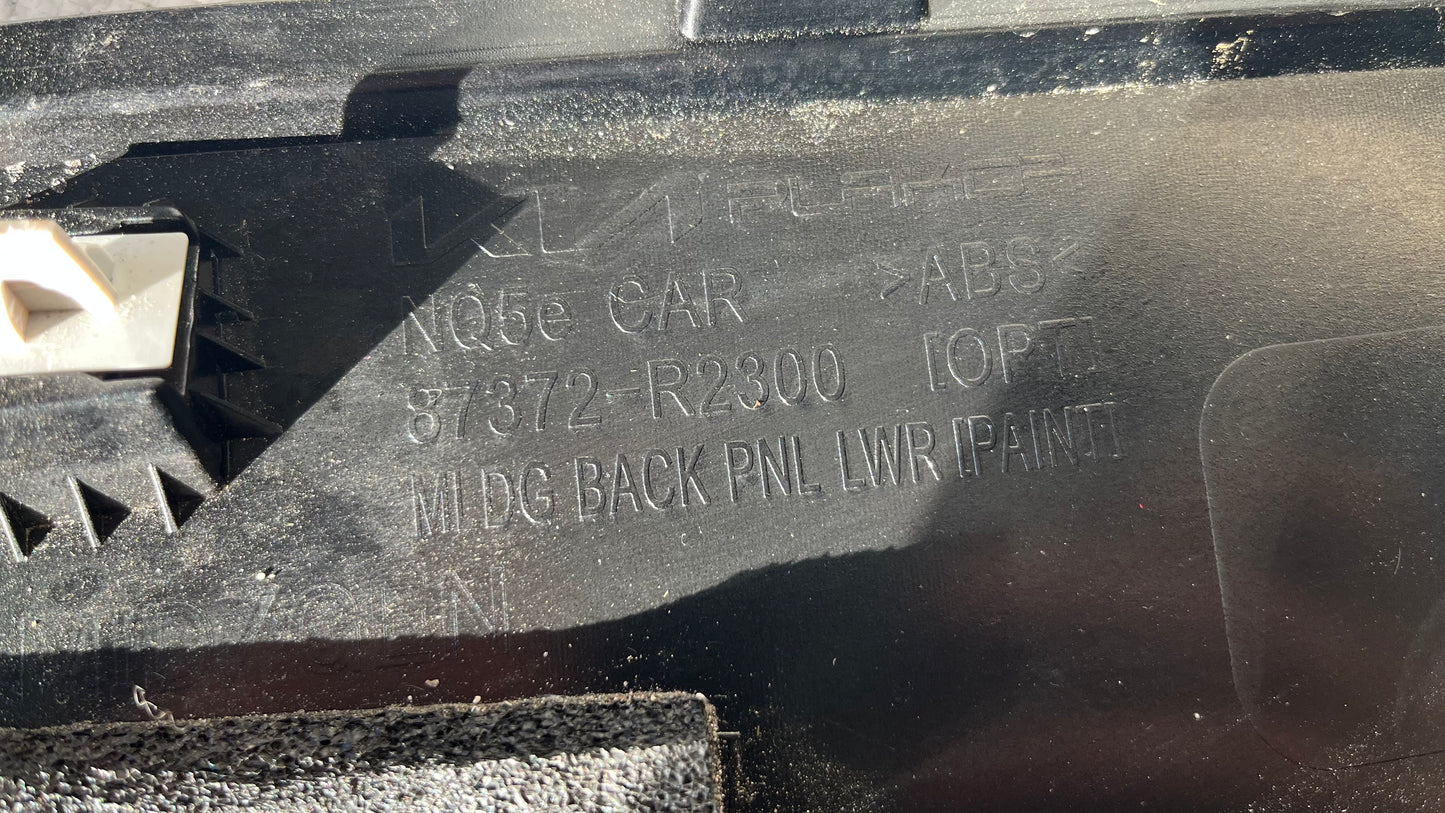 Лайстна на задна(багажна) врата за рег. табела Kia Sportage 5 2022-