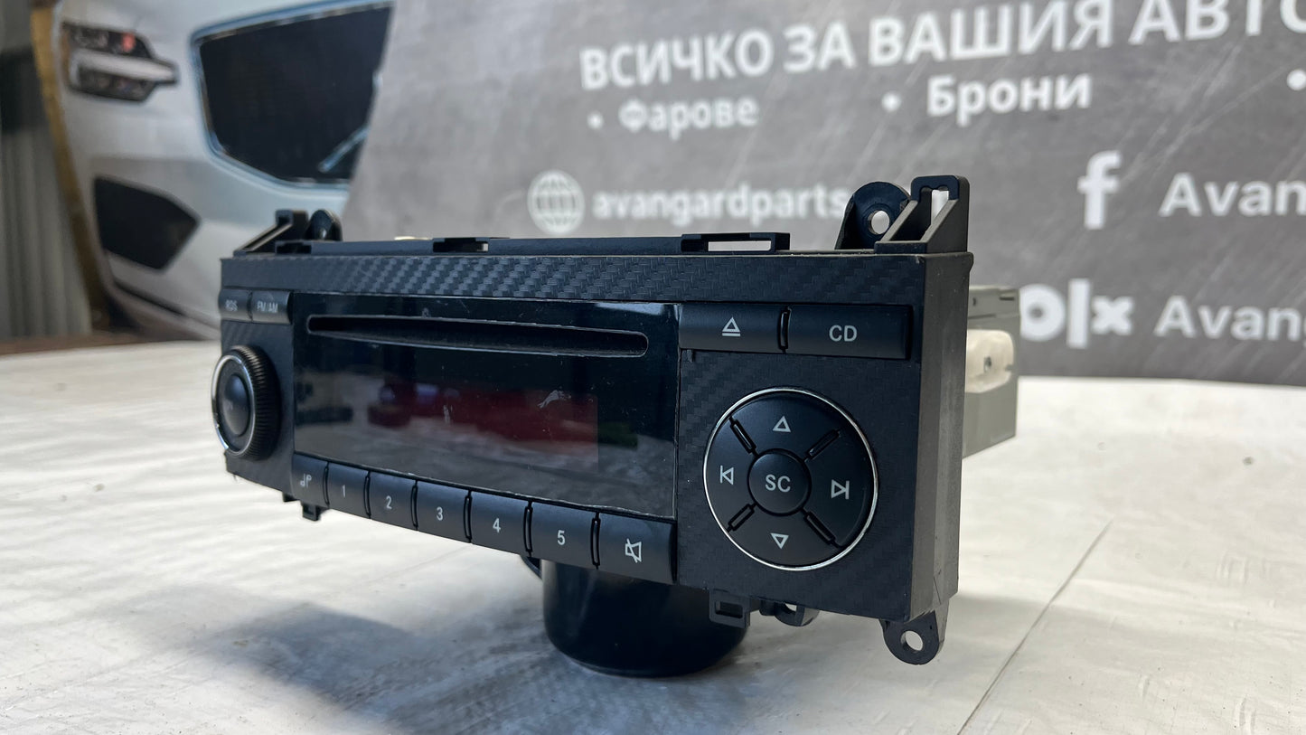 Mercedes A W169 радио и CD