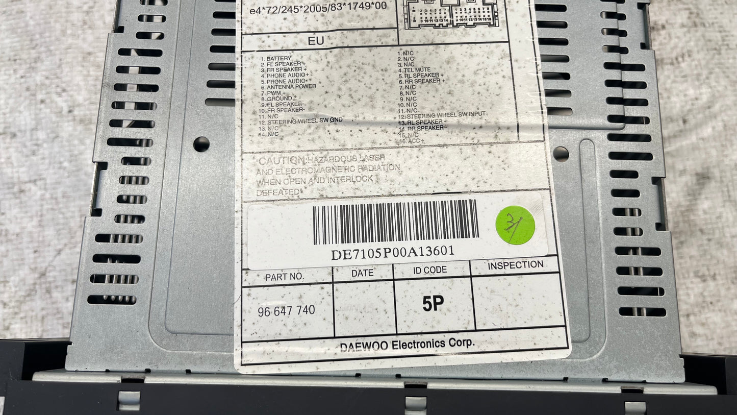 Chevrolet Captiva 06- cd mp3 плеър