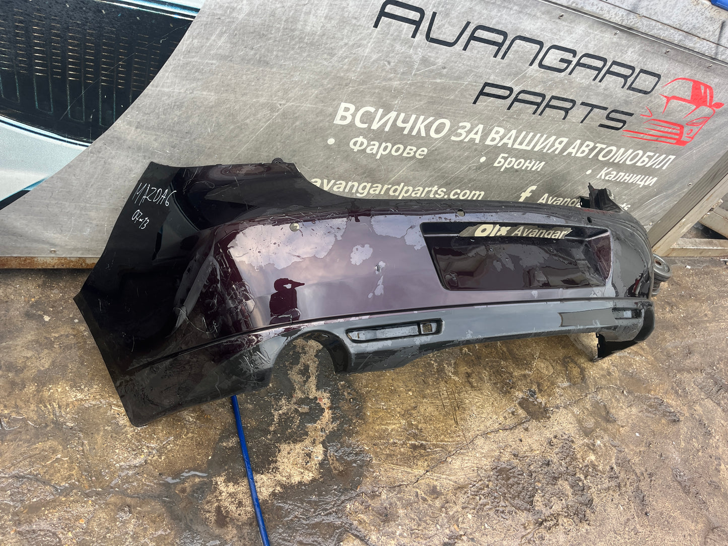 Броня Mazda 6 седан 2012г.