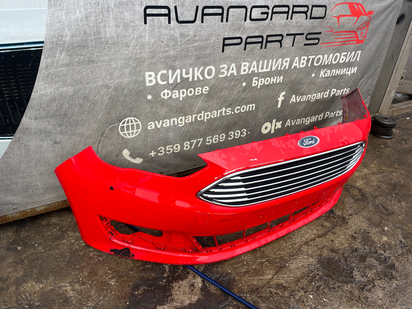 Броня с решетка Ford C max 2015-2019г.