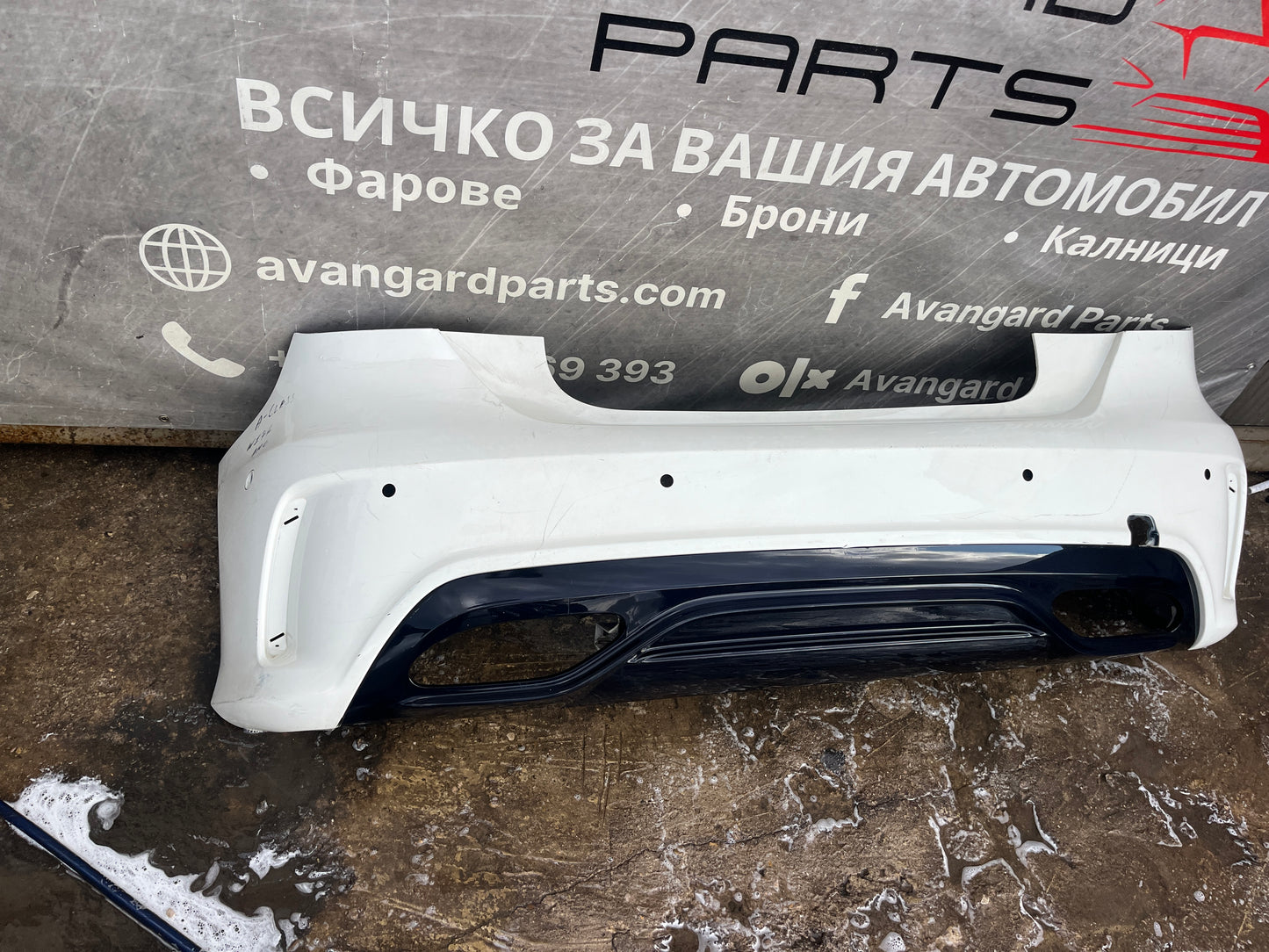 Задна броня Mercedes A-class W176 AMG 2013-2018