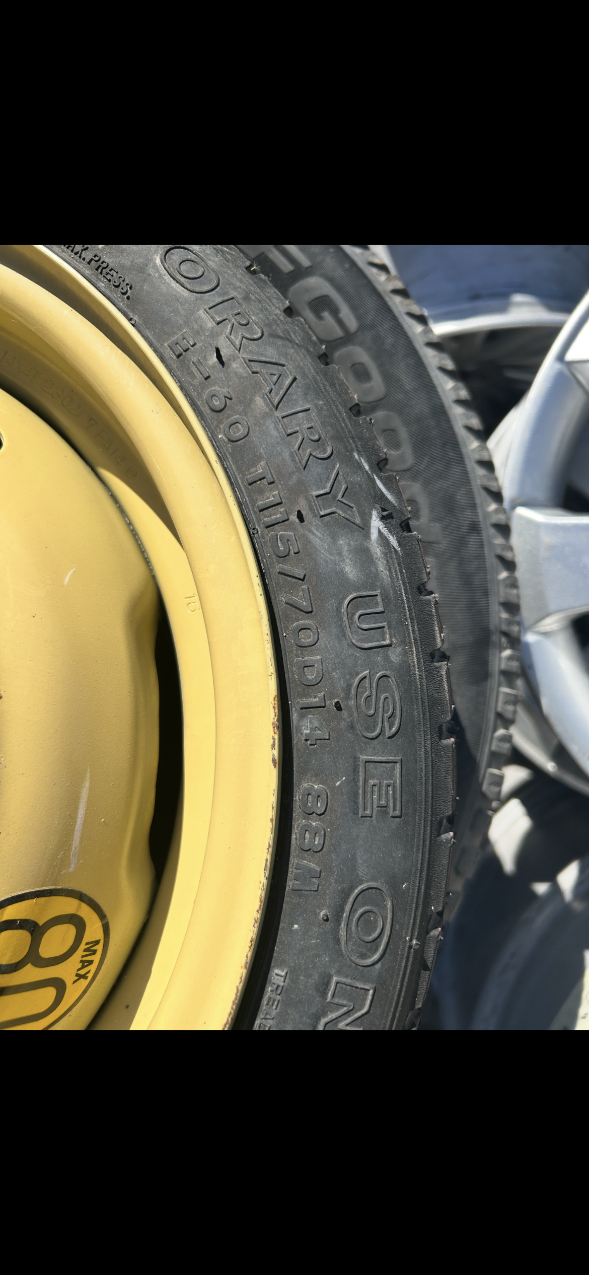 Джанта,бандажна гума Ford 4x108 14