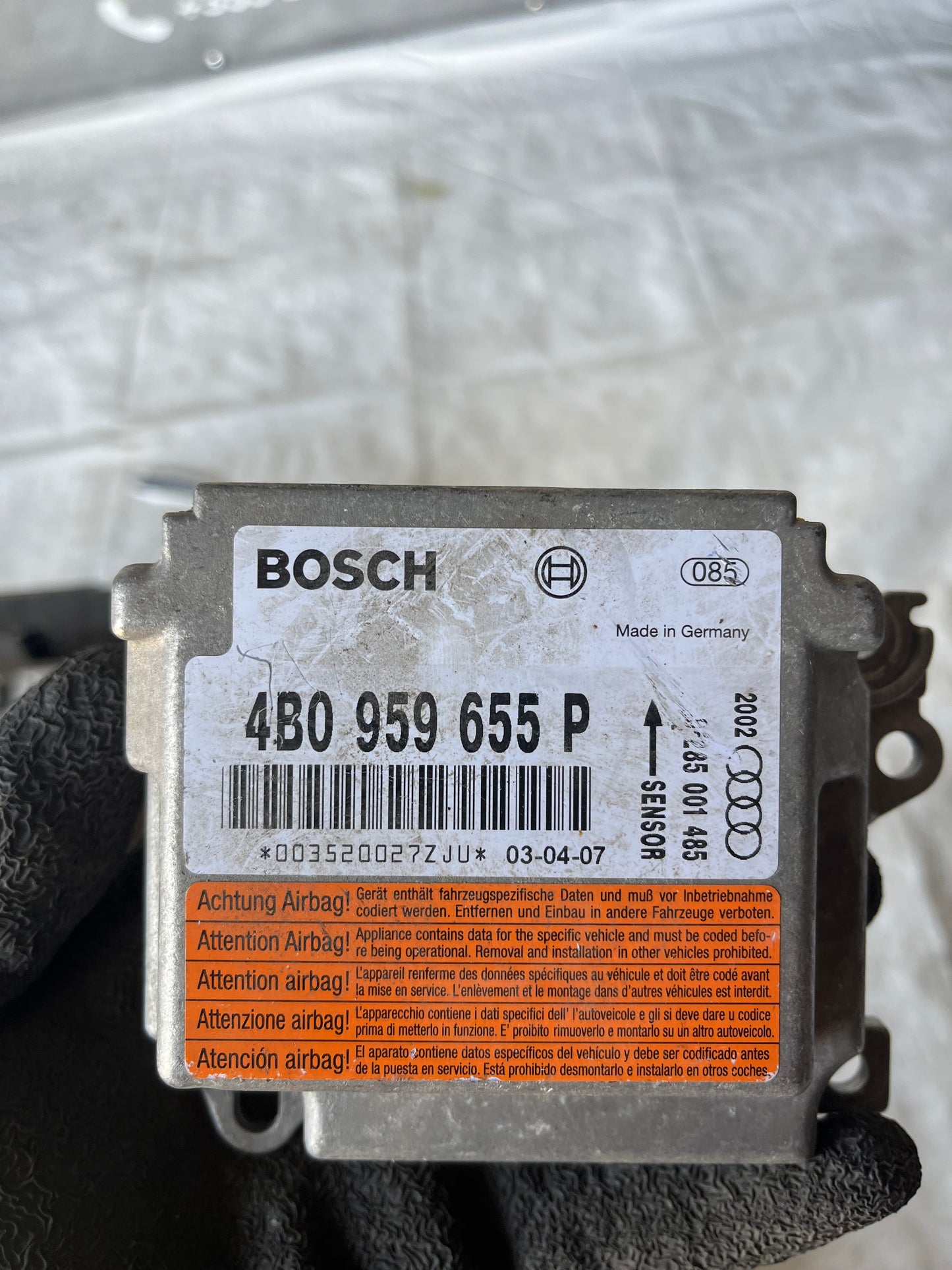 Сензорен модул airbag Seat/Volkswagen/Audi/Skoda