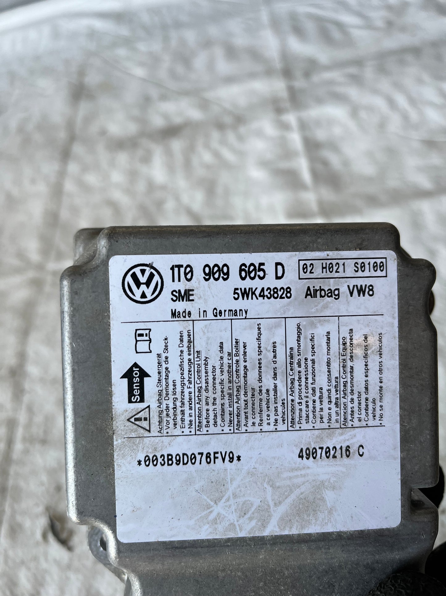 Сензор Airbag Volkswagen Touran