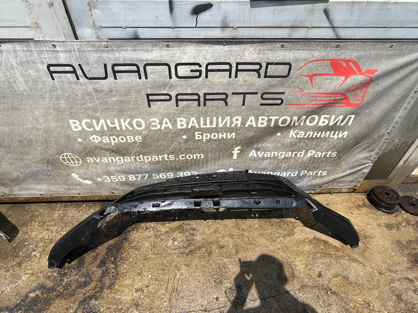 Спойлер предна броня Renault Capture 2