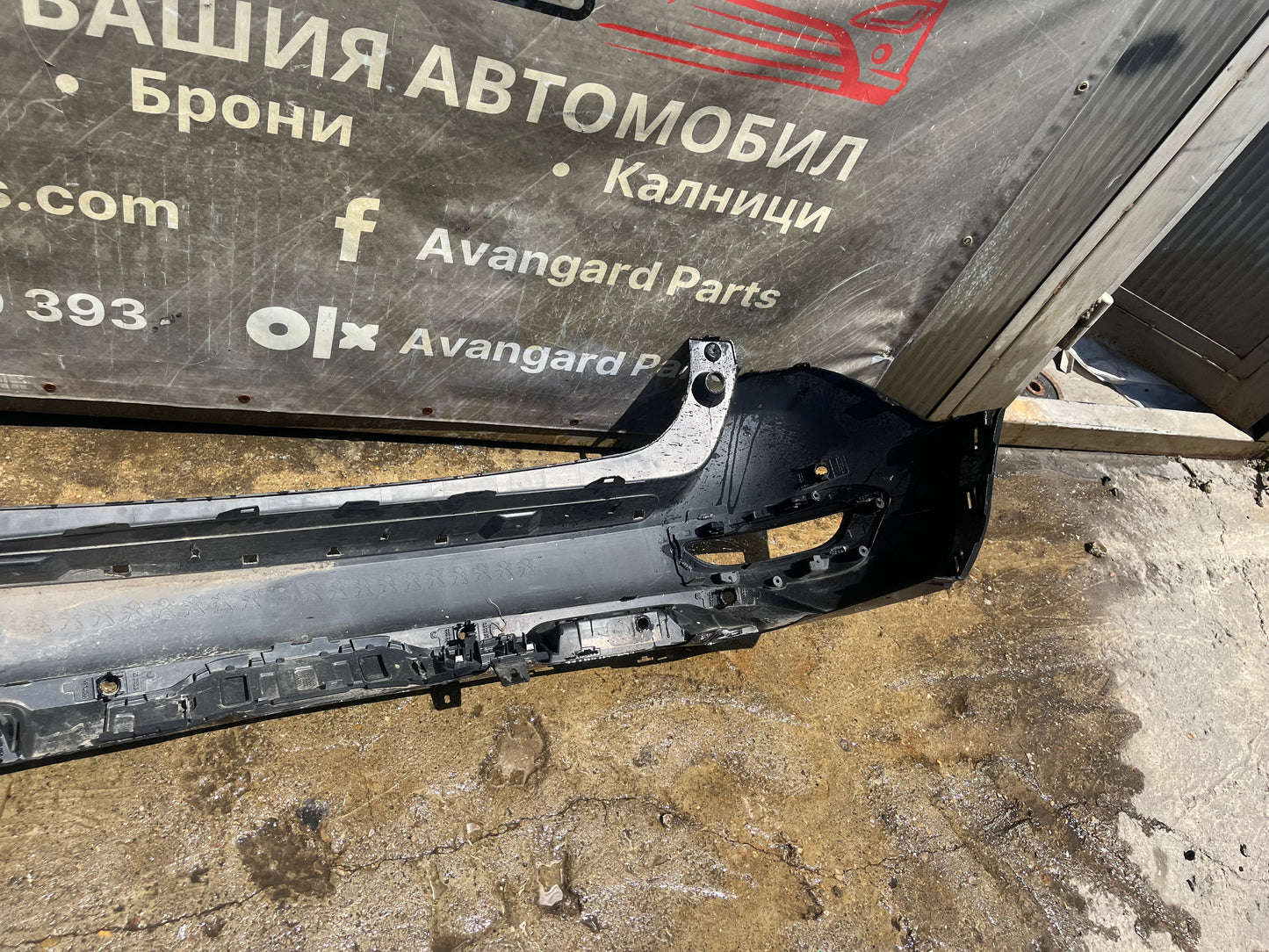 Броня Peugeot 5008 2017-