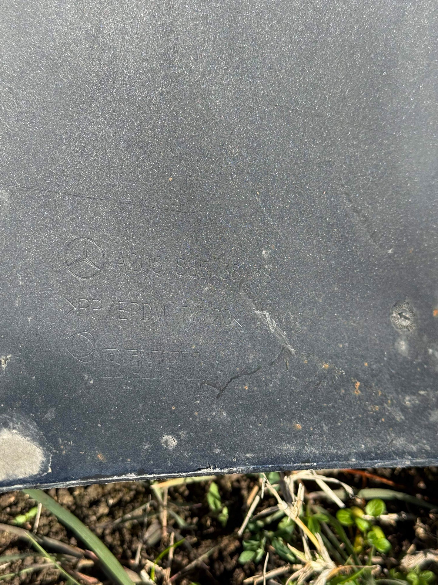 Броня Mercedes C class W205