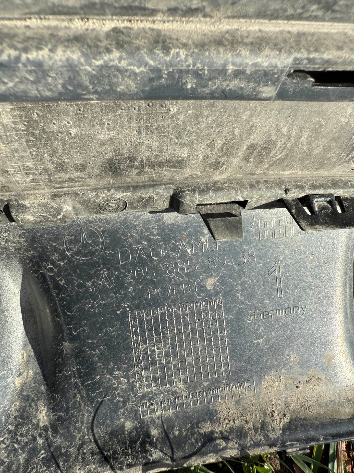 Броня Mercedes W205 AMG