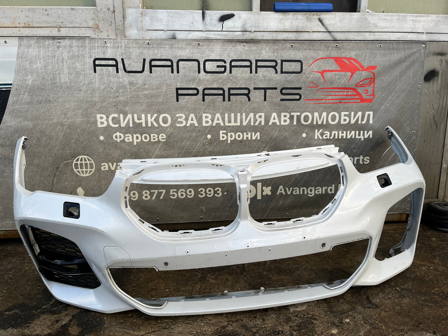 Броня BMW X1 F48 Msport 2019-