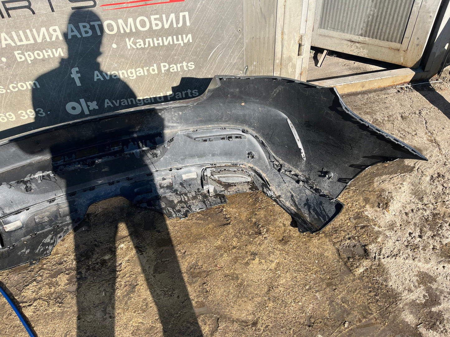 Задна броня Mercedes GLE AMG