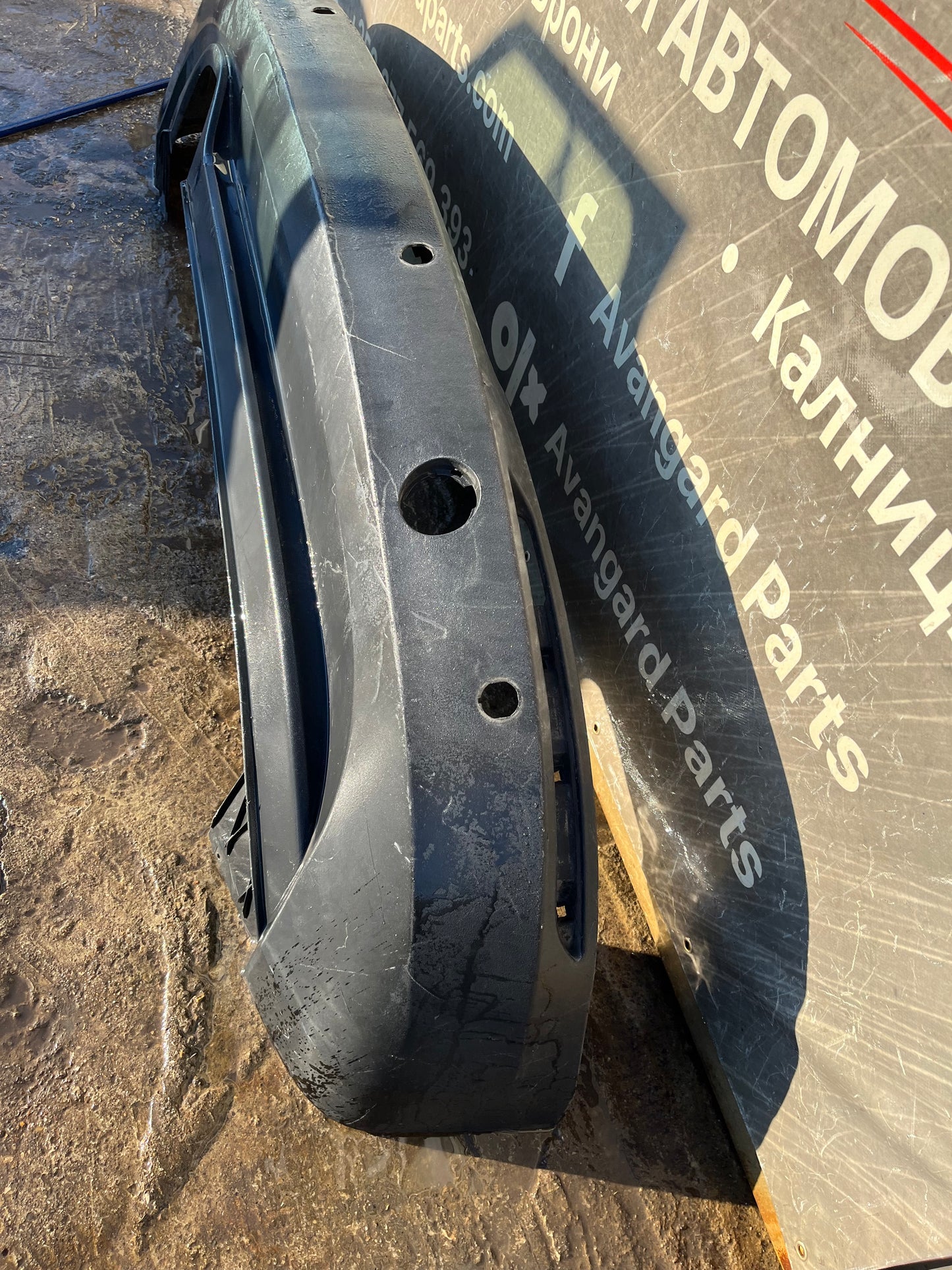 Спойлер задна броня за Volkswagen Tiguan 09-17
