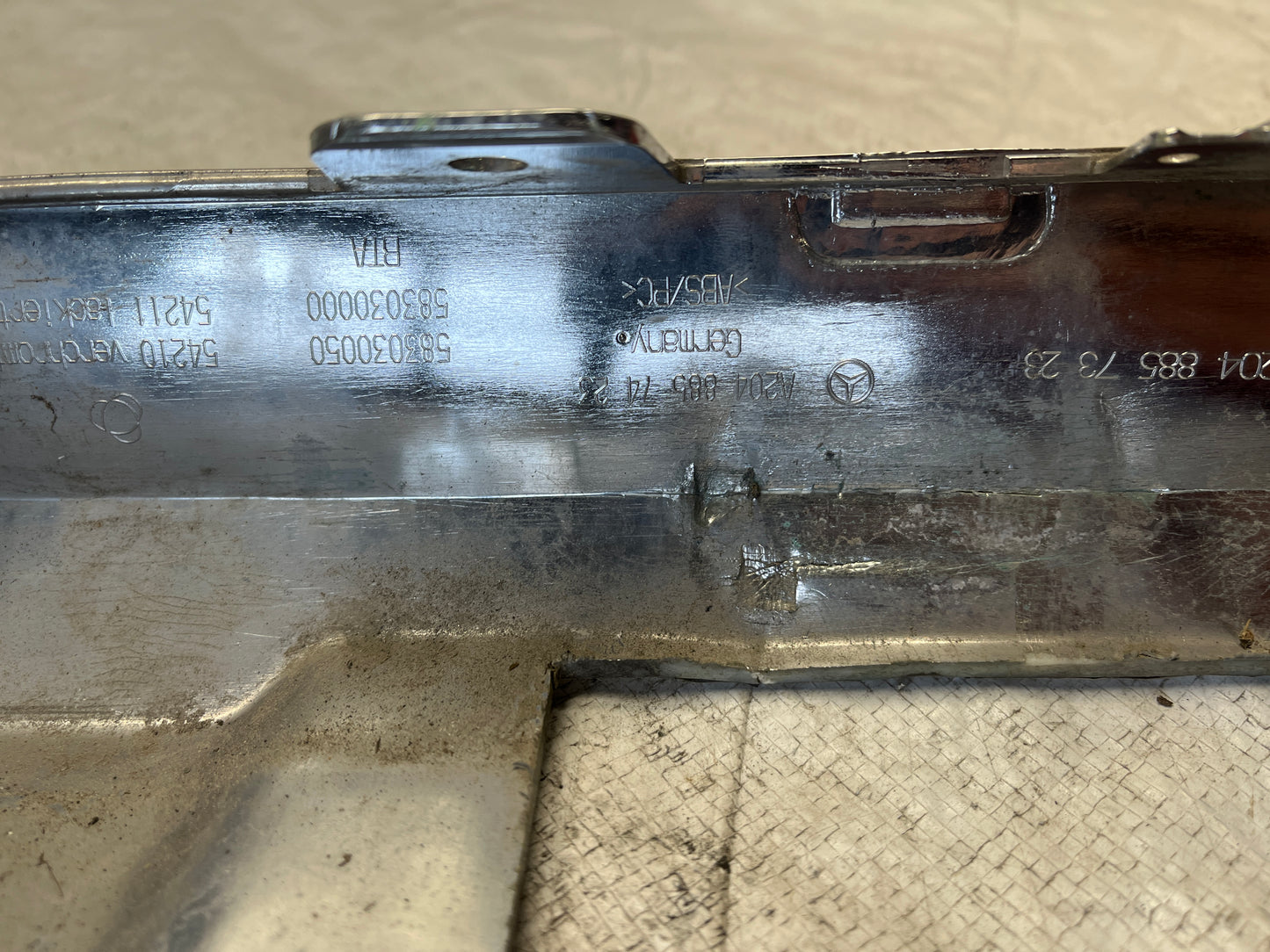 Дифузьор Mercedes GLK