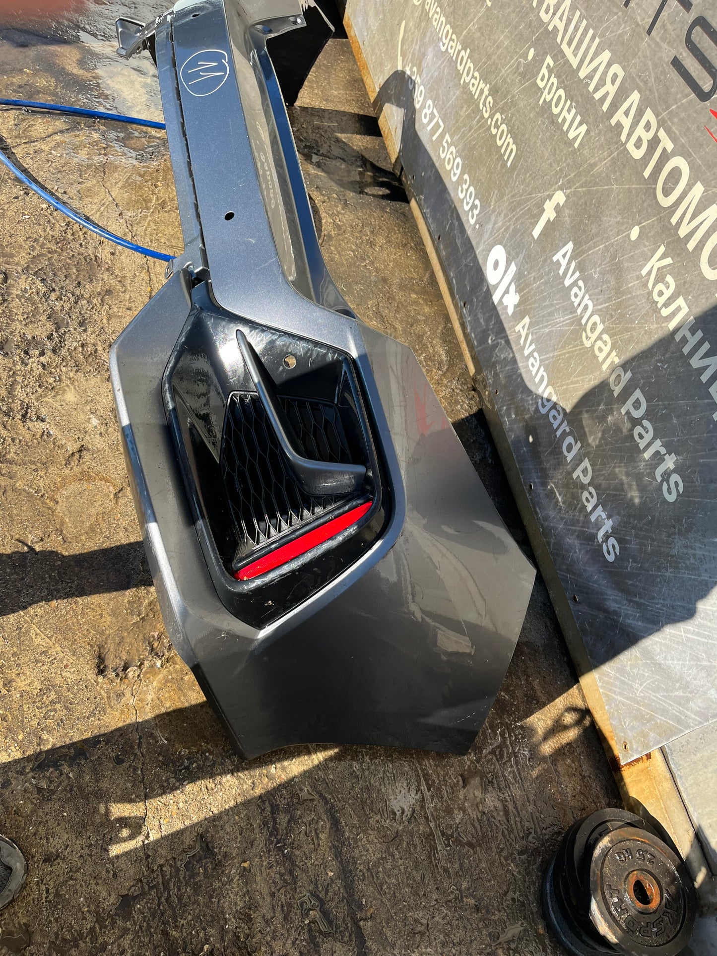 Задна броня Honda Civic X Type R 17-