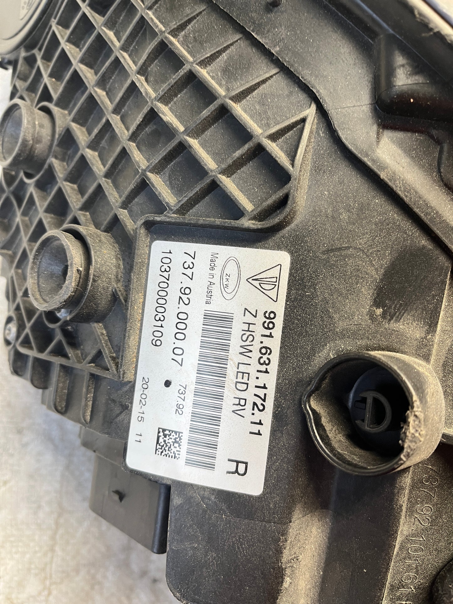 Фар Porsche 991/2 GT3