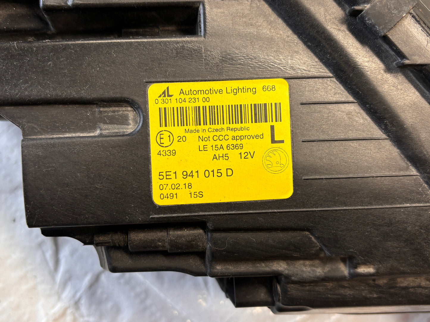 Комплект фарове Skoda Octavia 3 LED