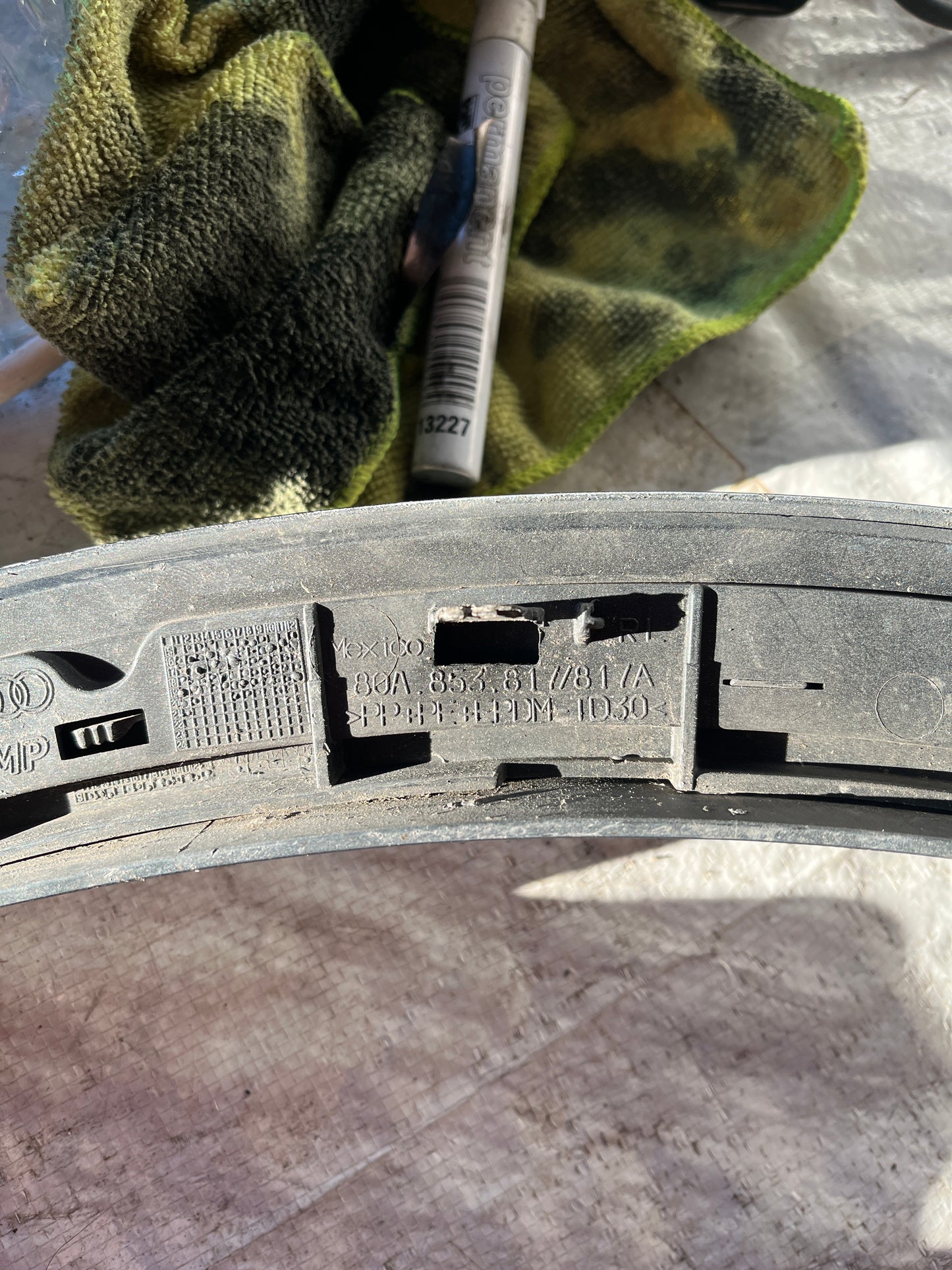 задна лява вежда Audi Q5 SQ5 2017-