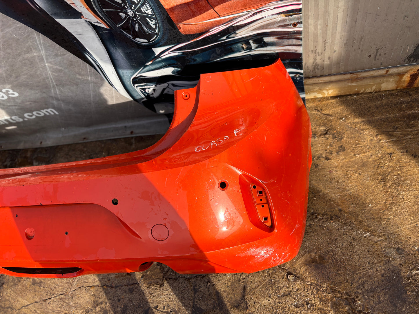 Opel Corsa F • задна броня • 2019–2023