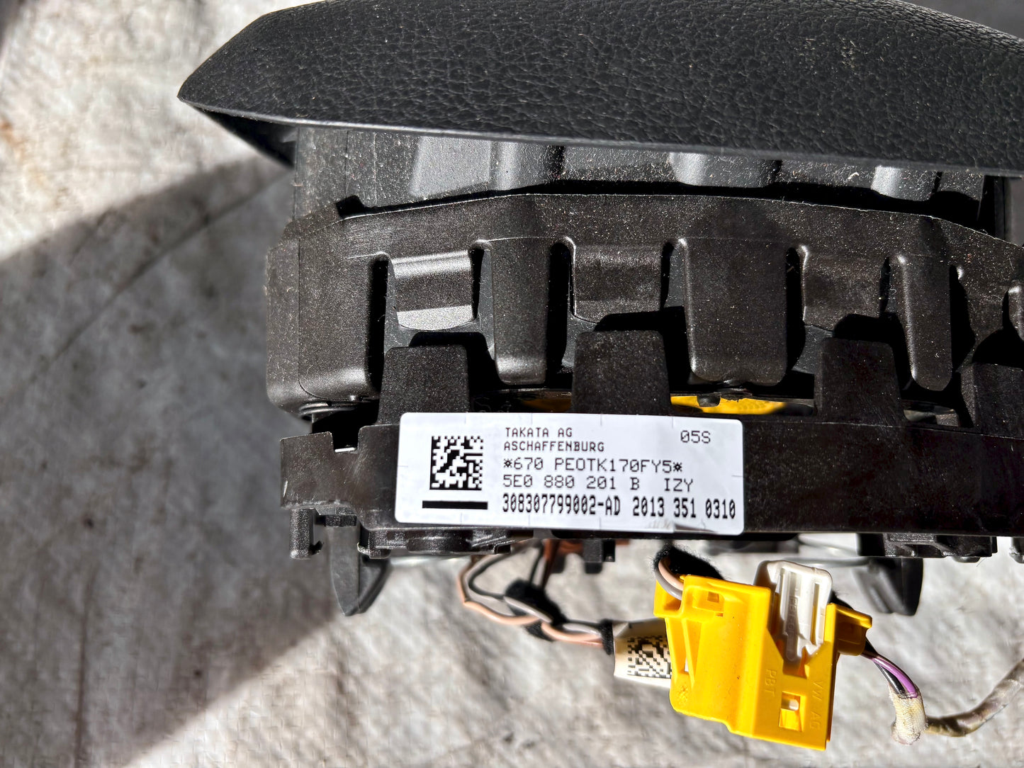 Airbag волан • Skoda Octavia 5E (2013–2020)