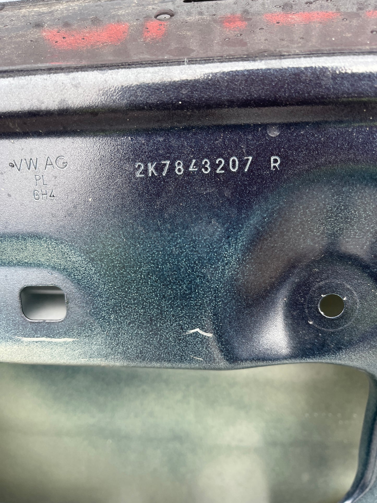 Задна лява врата за VW Caddy