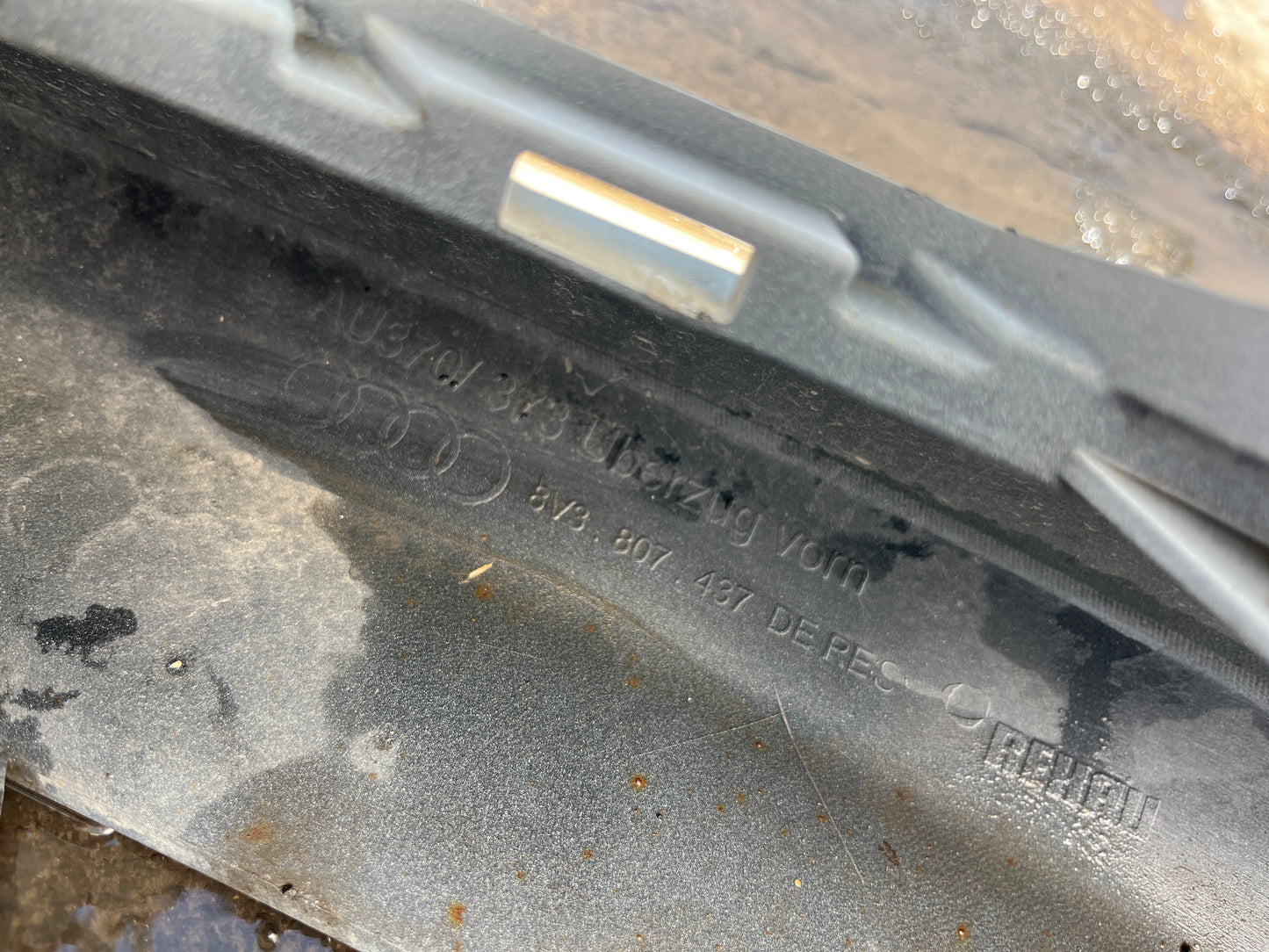 Броня Audi A3 8V 2012-2020