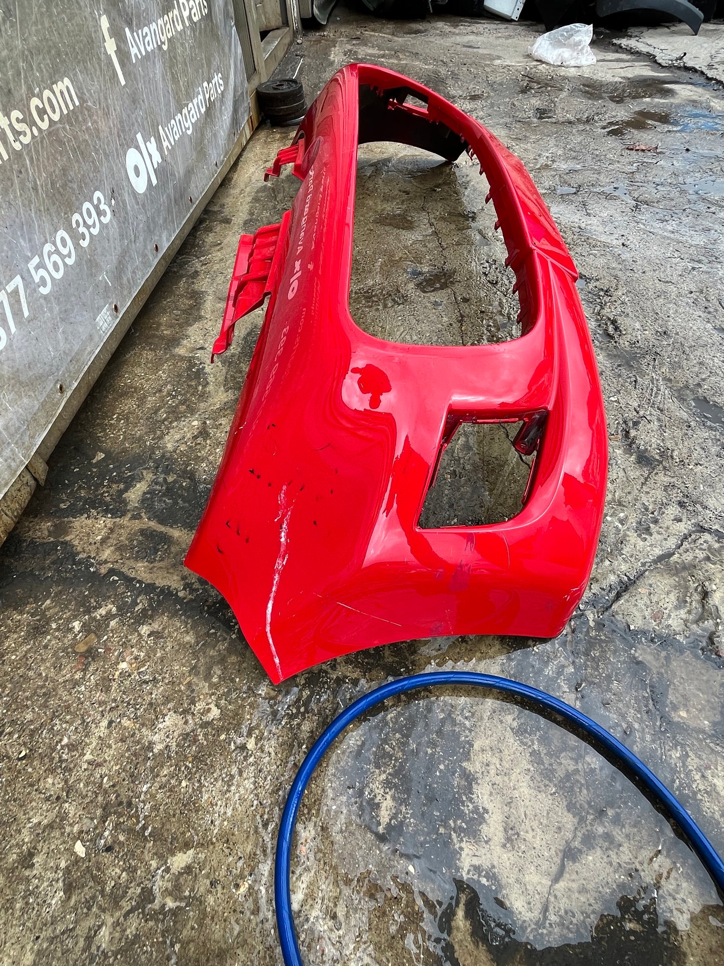 Броня Peugeot 107 face