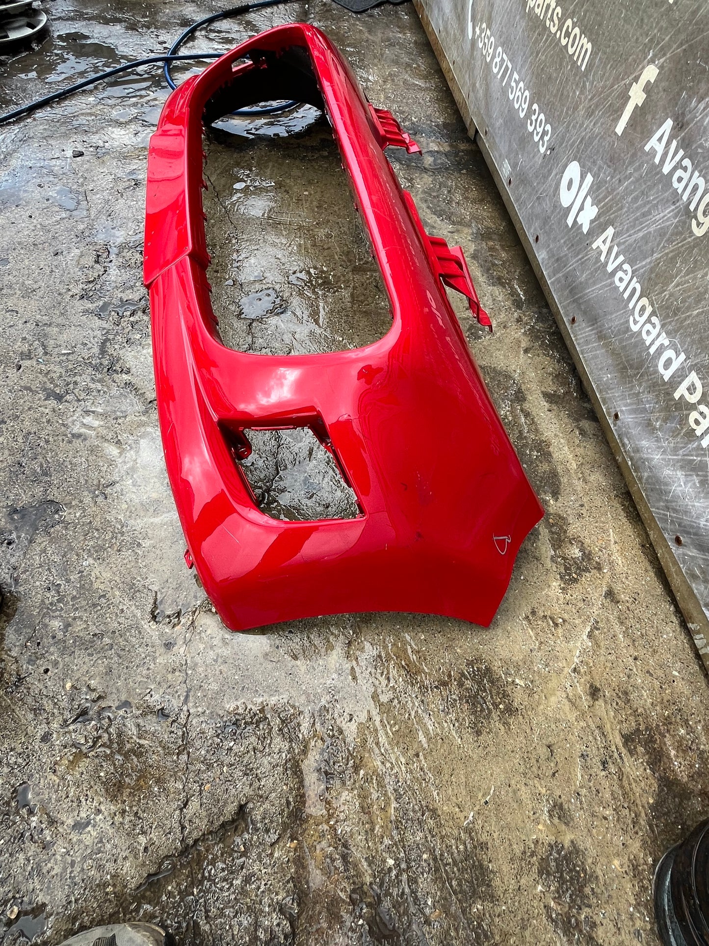 Броня Peugeot 107 face