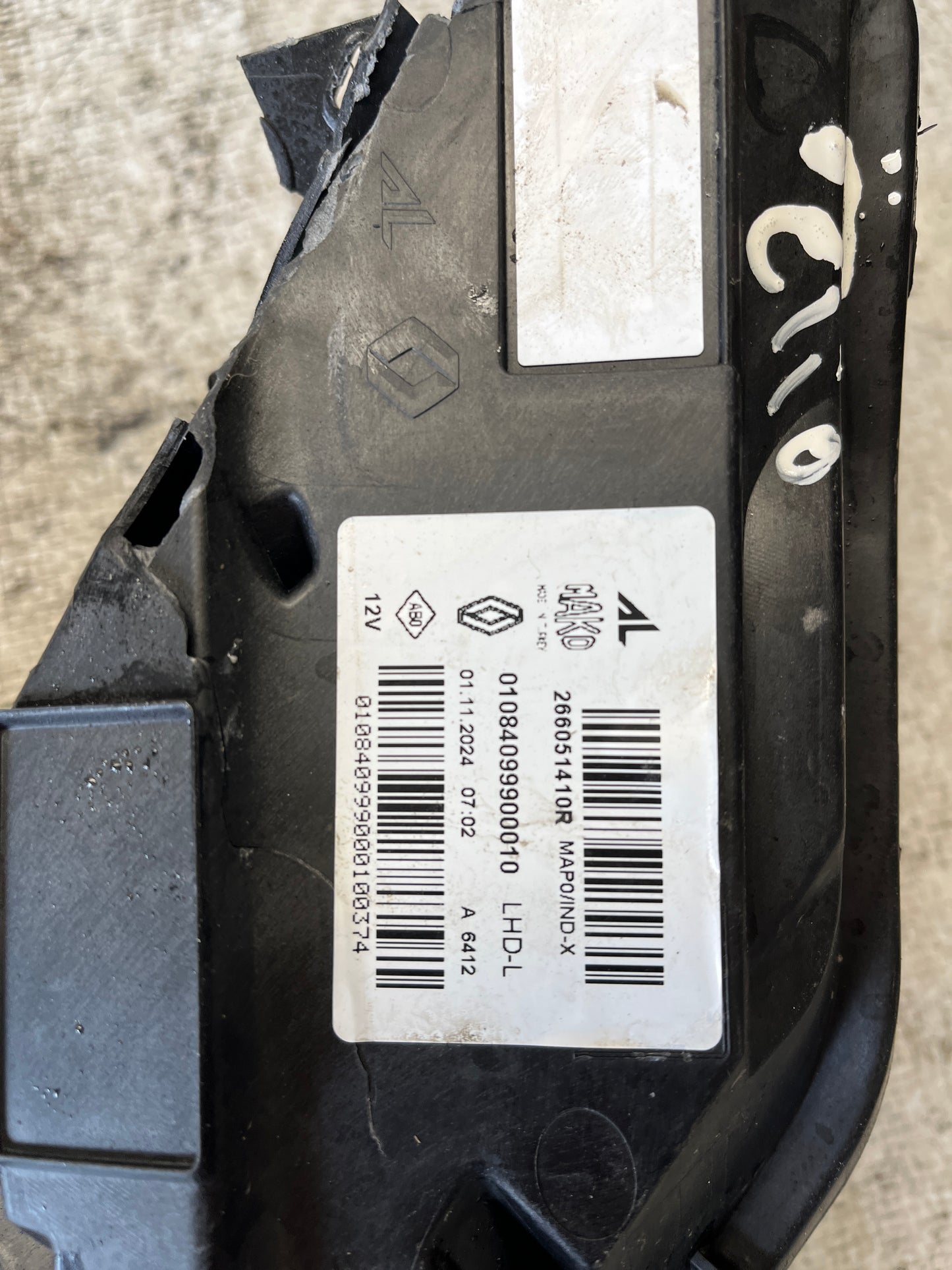 Халоген Renault Clio 5
