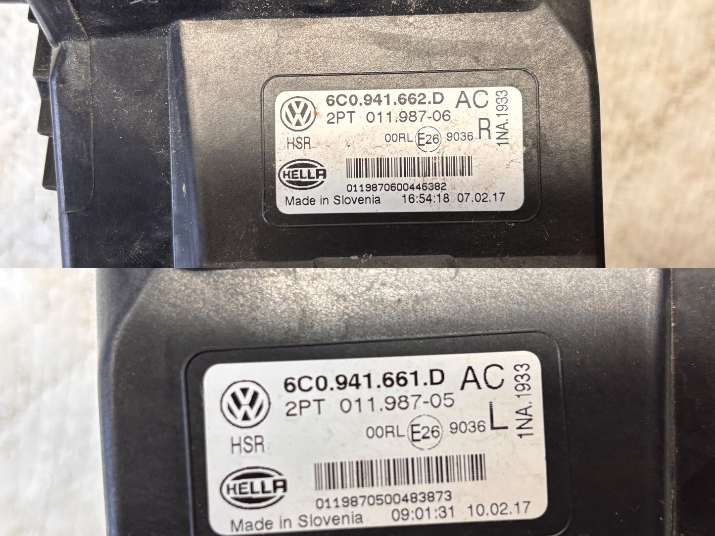 Volkswagen Polo 6 халоген ляв + десен • комплект