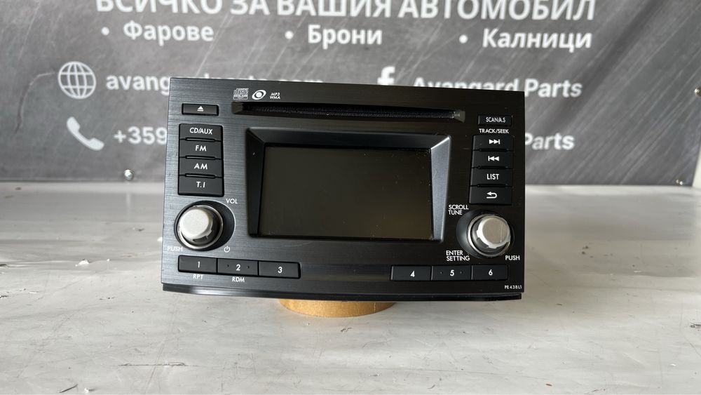 CD/радио плеър Subaru Outback 2009-2014