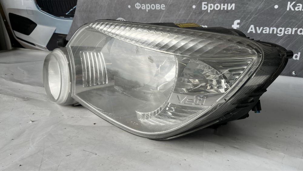 Ляв фар Skoda Yeti 1