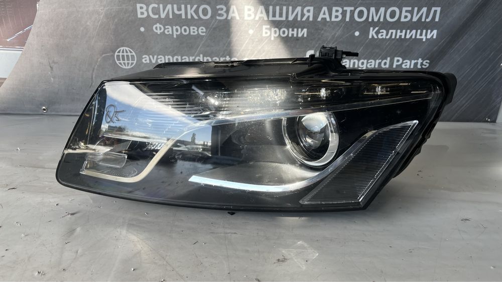 2 броя десен фар и 1 брой ляв фар Audi Q5 8R 2008-2017