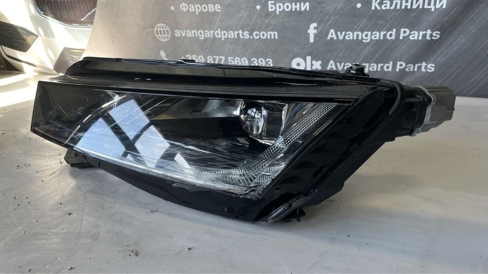 2 броя ляв фар Skoda Octavia 4 2019- Full LED